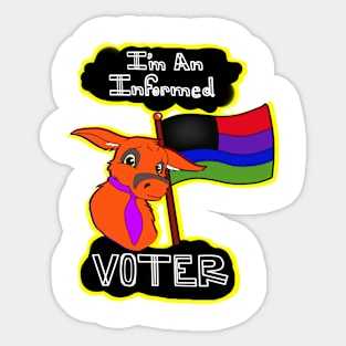 I'm an Informed Voter Sticker